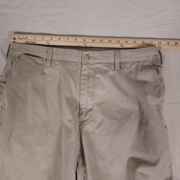 Nautica Classic Fit The Deck Pant Straight Leg Khaki Pants 38x30 RUNS SMALL - Picture 4 of 16